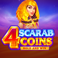 4 Scarab Coins Hold And Win